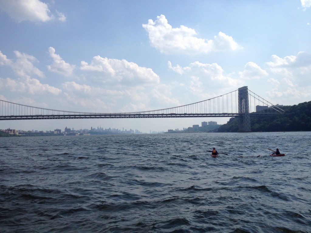 Capri approaching the GWB